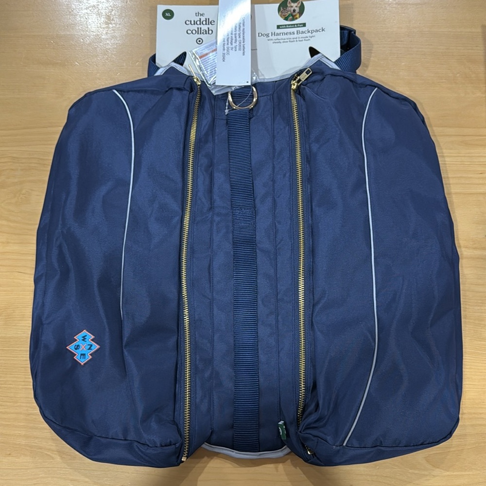 The Cuddle Collab dog harness backpack New With Tags Size X-Large